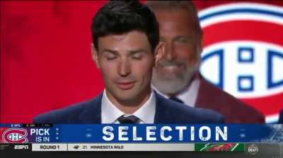 Carey Price announces draft pick