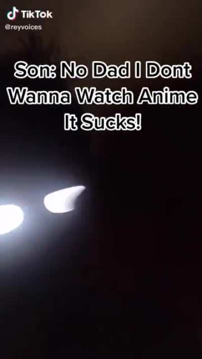 what he doesn't like anime