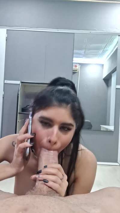 When your boyfriend calls you at the worst (or best) possible moment