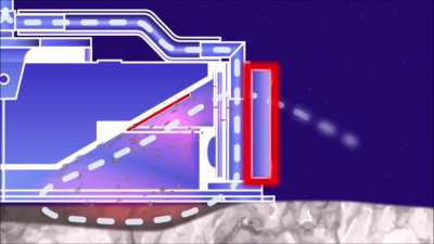 Animation of how OSIRIS-REx will sample asteroid Bennu today