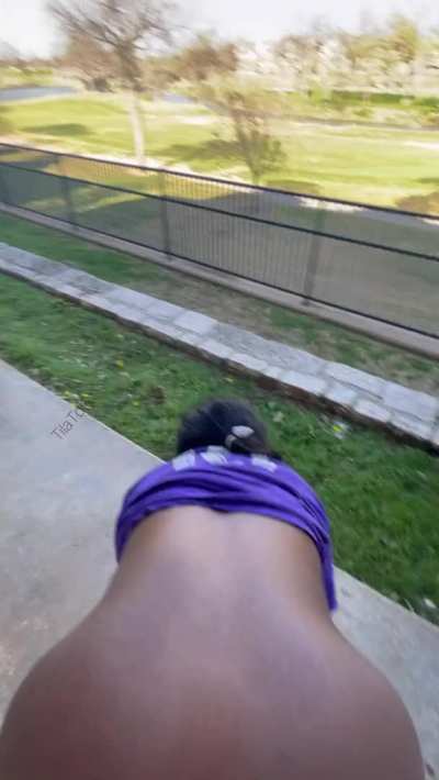 Enjoy the view just don't pull out