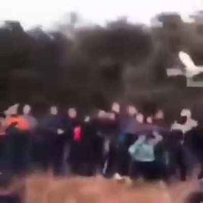 Bike stunt gone wrong..