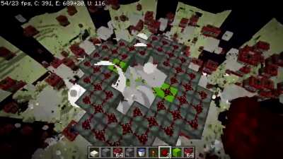 my 220tnt/s cannon VS the end dimension