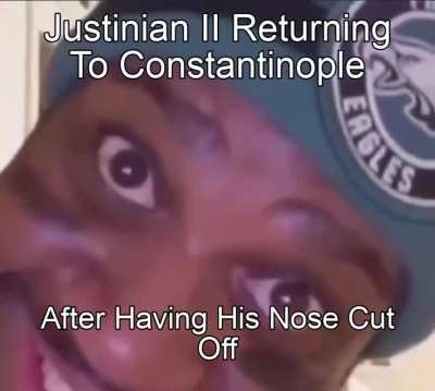Justinian II the mad lad