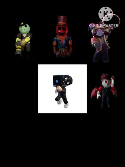 My favourite piggy characters. (I don&rsquo;t have Krampiggy, bela or phenna)