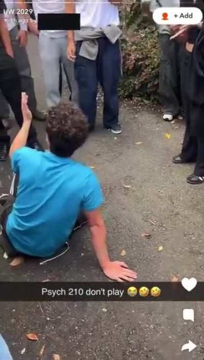 TurningPoint member crashes a college class, students don&rsquo;t like it.