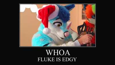 Edgy Fluke Moment