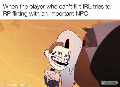 “Roll for cringe damage”