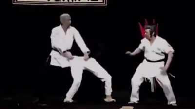 Live physical special effects on stage