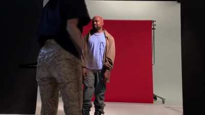 Ye at KSG era photoshoot: "who the fuck is Elvis??" &amp; talks with North about homelessness