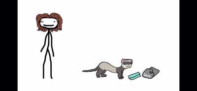 Don&rsquo;t let you ferrets eat gum kids