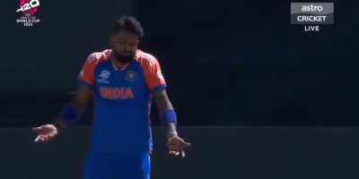 The funniest moment of the match, this has the potential to become a meme.