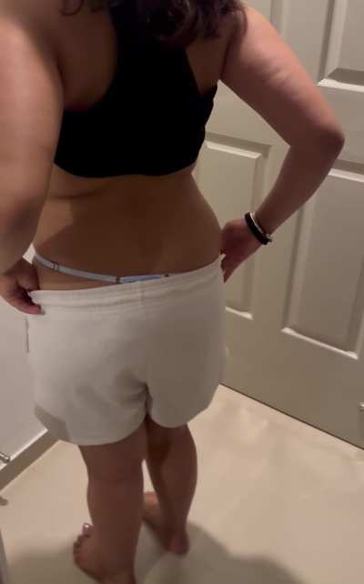 &ldquo;[m]&rdquo;4&rdquo;[f]&rdquo; I told her to strip. She obliged and surprised me with her blue thongs.