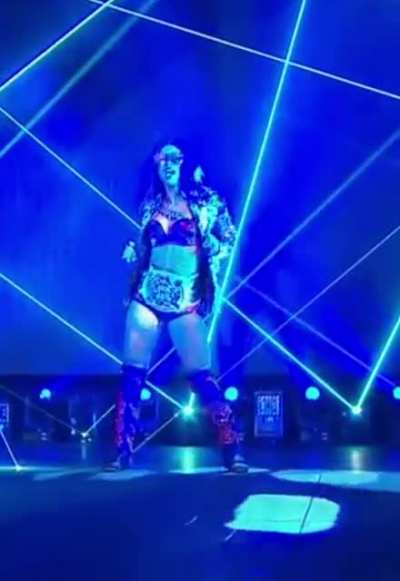 Entrance from Smackdown