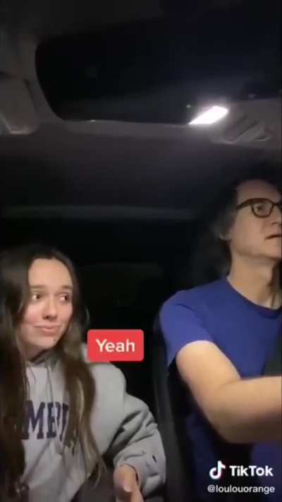A wholesome moment between dad and daughter