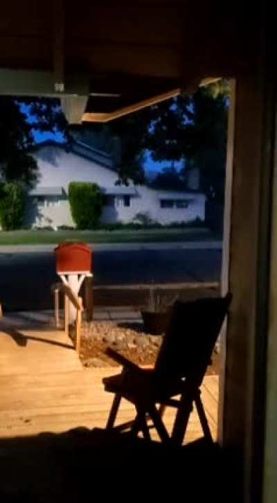 Just bought a new house, we&rsquo;ve discovered we control the neighbor&rsquo;s living room light