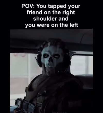 Ghost does a prank