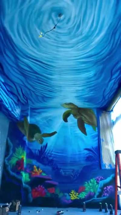 Sitting on dry land, you&rsquo;re still deep underwater.