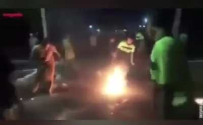When people take the phrase “playing with fire” too seriously