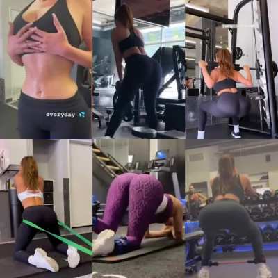Sexiest workout🍑🤤
