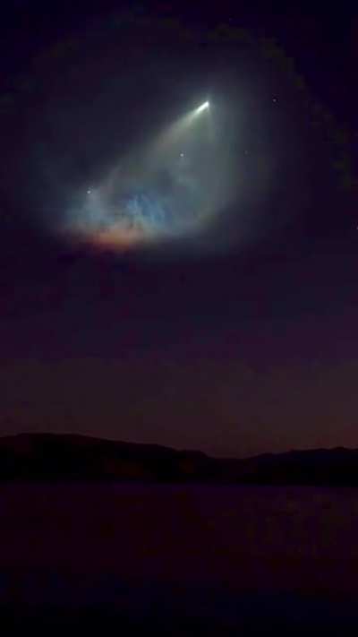 Falcon 9 Twilight Phenomenon ✨