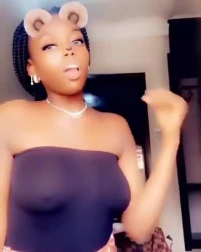 Her nipples, damn