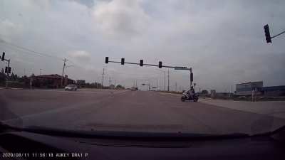 Bought a dash cam today... This happened hours later