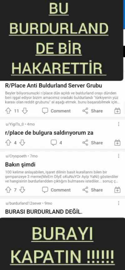 burayı kapatın