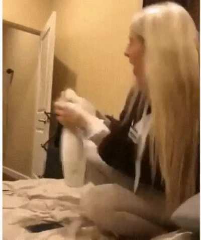 She did not think that through