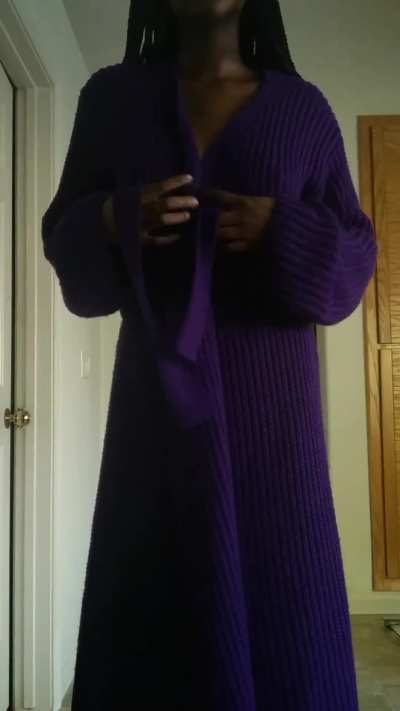 I hope you like what&rsquo;s under my robe 