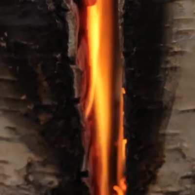Swedish fire torch