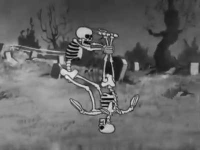 Thanks to the popular "Spooktober" Meme, The Skeleton Dance (1929) has exploded in popularity in recent years.