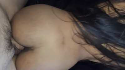 Sliding in her soft tight pussy :)