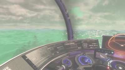 Flying over an ocean during a storm (Worlds Update)