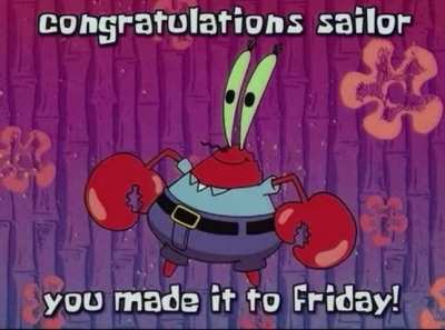 Nice work, sailor