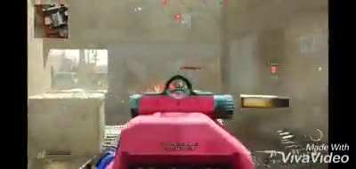 Apologies for my terrible video earlier- here is a better look at your opponents bursting into pixels and leaving a "game over" marker where they died with the Commodore blueprint