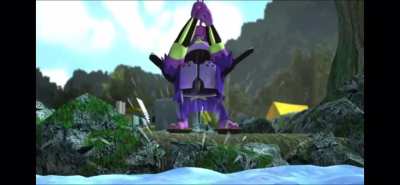 Unit 01 when Shinji doesn&rsquo;t get inside the damn robot: