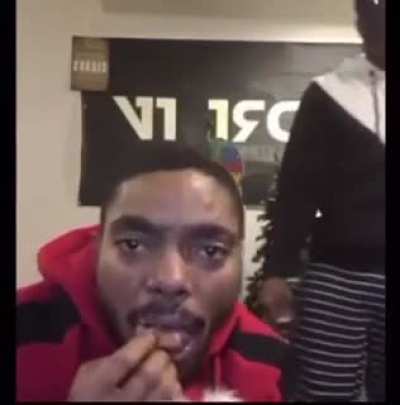 dude eats a dead rat... then throws up