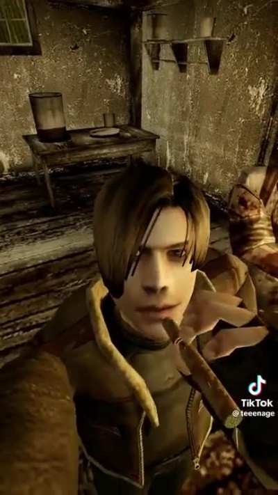 LEON IS TRYING TO GET A BLUNT CAW CAW