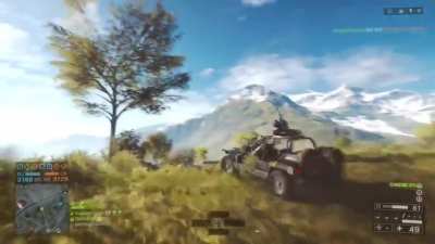 Chased by 2 helis but I&rsquo;m listening to free bird