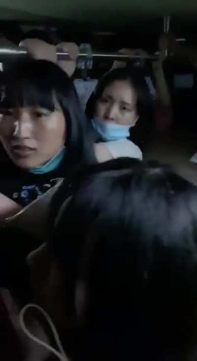 Subway passengers trapped in Zhengzhou China