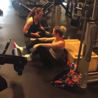 Aren't you supposed to wear a mask when working out in a public gym?