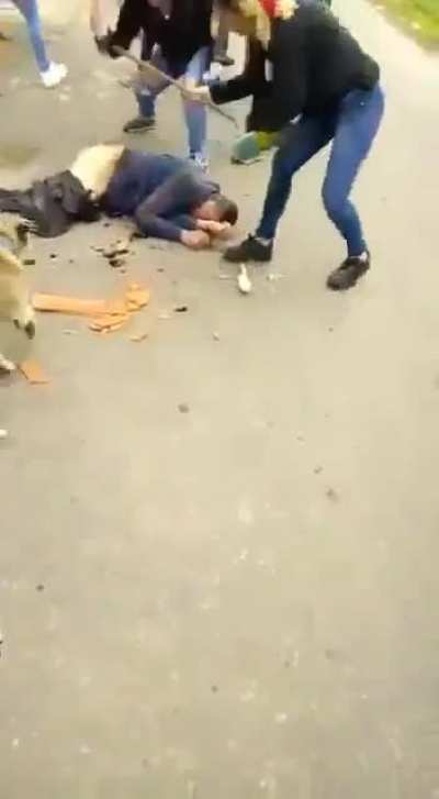 Robber Literally Getting Fucked in Argentina