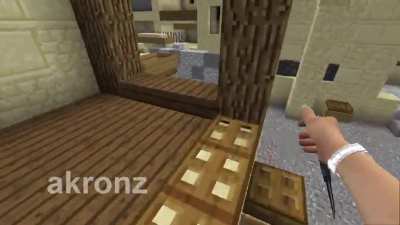 Bhopping in Minecraft...