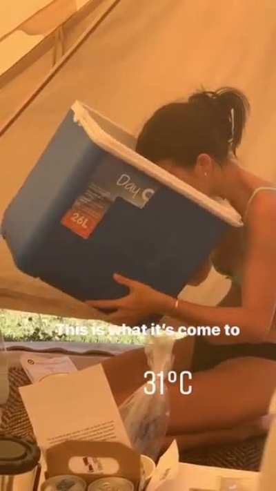 cooling down
