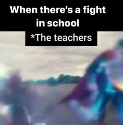 School fight in a nut shell