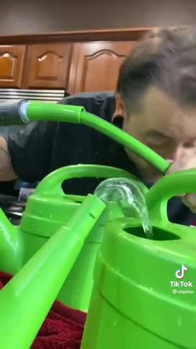 Perpetual motion machine with water