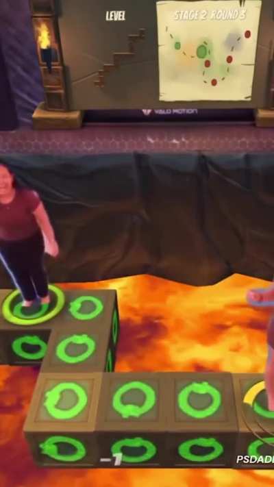 The floor is lava...