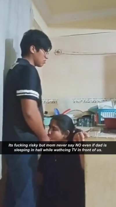 Mom son