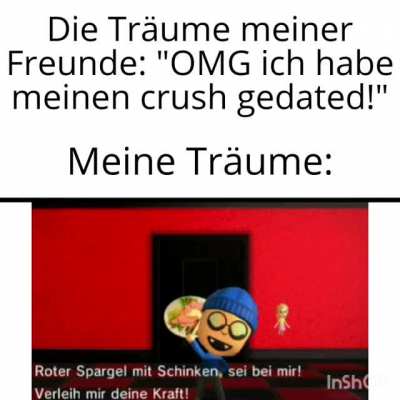 Obwohl ich schon echt gerne von Huebi tr&auml;umen w&uuml;rde